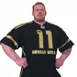 Gorilla Wear athlete t-shirt dennis Wolf Black/oro
